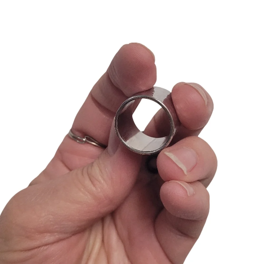 Charming Charlie Silver Wearable Tech Ring